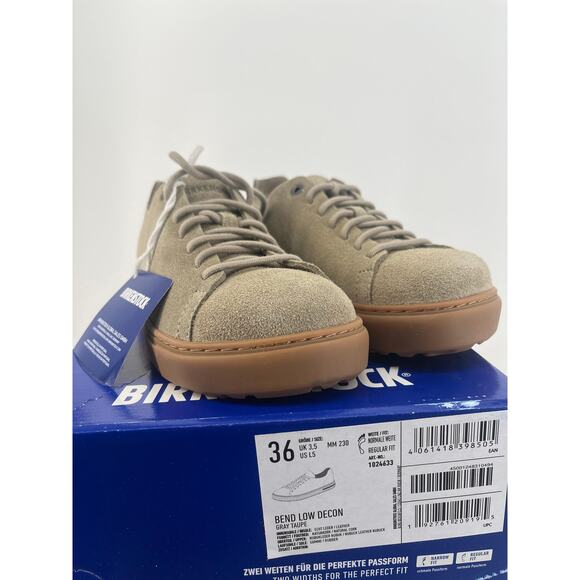 Birkenstock Bend Low Decon Women's 5 EU 36 Gray Taupe Regular fit - Picture 1 of 6